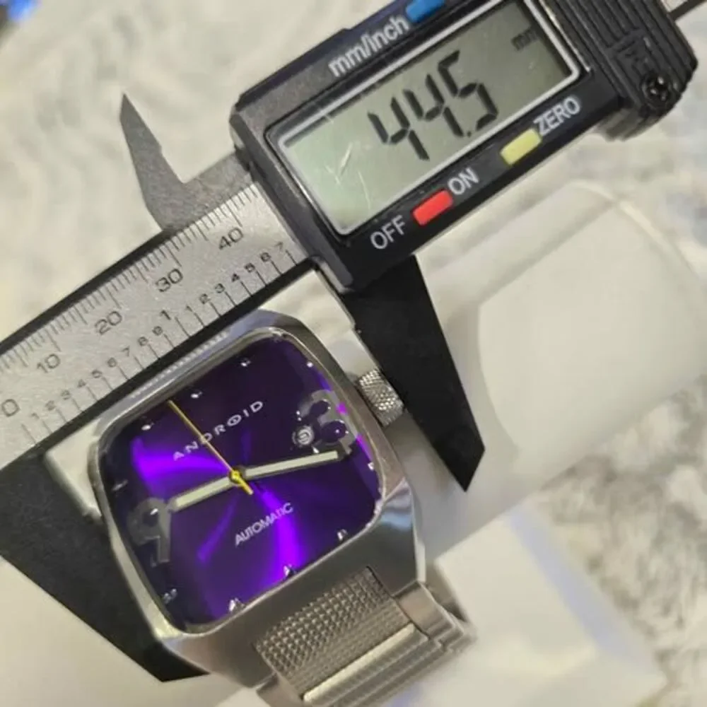 Android AD 365 Automatic Watch with Purple Dial